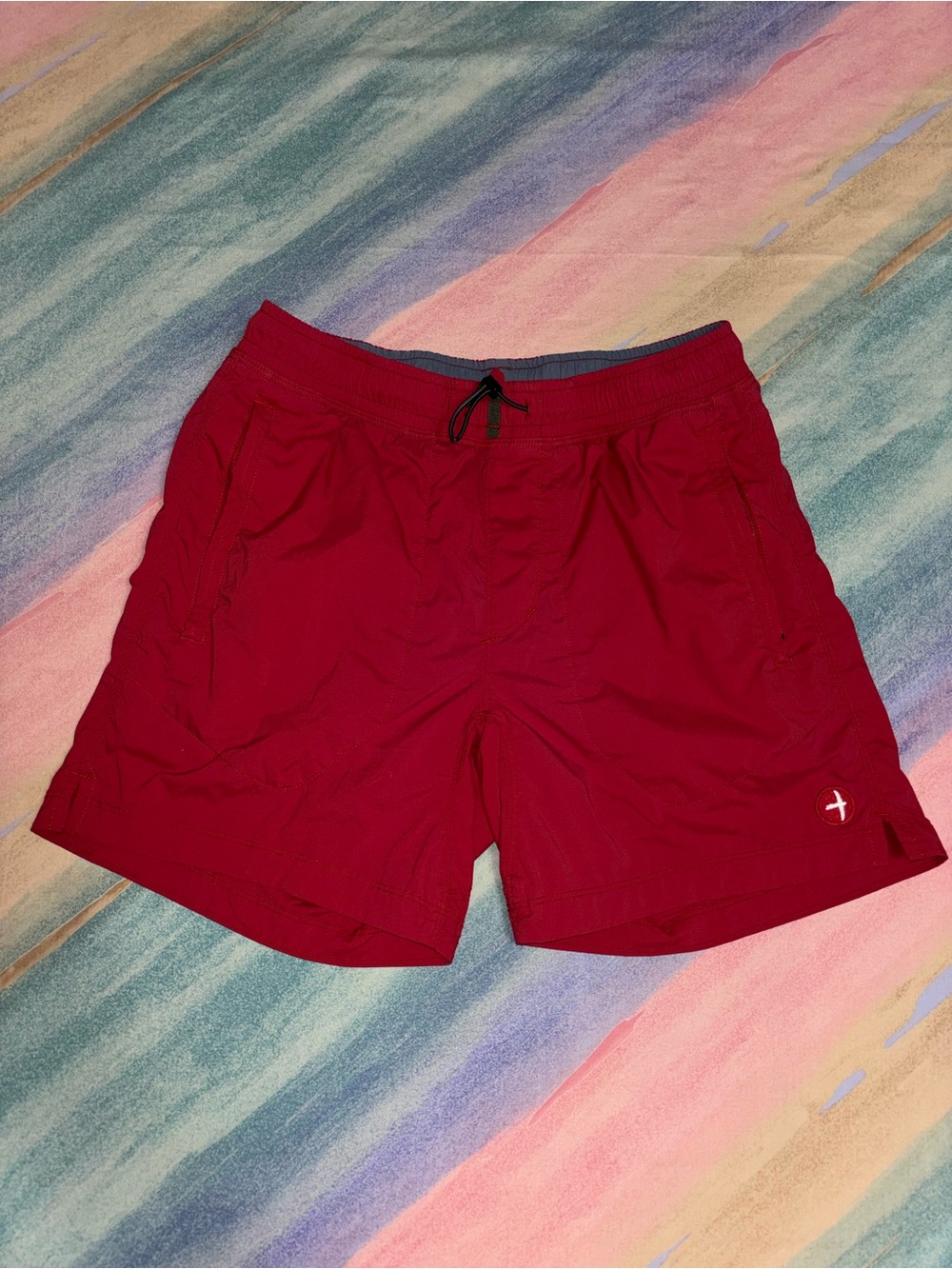 Relwen Air-Stretch Hybrid Windshort Cardinal Red size S